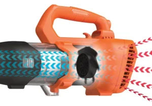 BLACK+DECKER elektrischer Axial-Laubbläser, 1850 W, 225 km/h – Image 4