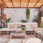 DEKOR UND GARTEN Holz-Pergola Tanger 3 × 4 m, braun, kesseldruckimprägniert