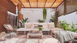 DEKOR UND GARTEN Holz-Pergola Tanger 3 × 4 m, braun, kesseldruckimprägniert