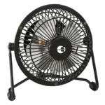 Tischventilator EQUATION Mini Lara 4W Schwarz 10cm