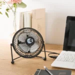 Tischventilator EQUATION Mini Lara 4W Schwarz 10cm – Image 2