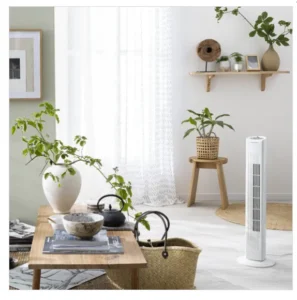 EQUATION Tower-2 Ventilator, 42 W, weiß, mit 3 Vibrationsmodi – Image 2