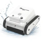 Weißer Pool-Reinigungsroboter EVERCROSS BOT U8, 120 Min.