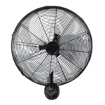 FABRILAMP Reef Wandventilator 60 W Schwarz/Silber 40 cm, 3 Geschwindigkeitsstufen, Schwenkfunktion