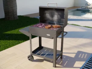 IMOR Laguna Holzkohlegrill (110 cm) für 6 bis 10 Personen mit Rollen – Image 2