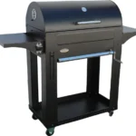 IMOR Milano Holzkohlegrill (141 cm) für mehr als 10 Personen, mit Thermometer und Seitenablagen