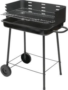 Rechteckiger Holzkohlegrill OPP 40 × 63 cm für weniger als 6 Personen