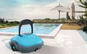 Akkubetriebener Poolroboter QP Spyder, 60 Min., 250 µm – Image 2